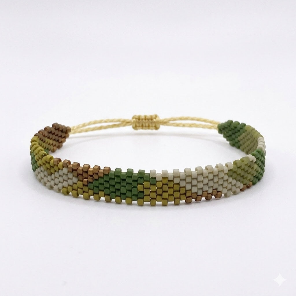 PULSERA TÉCNICA LADRILLO