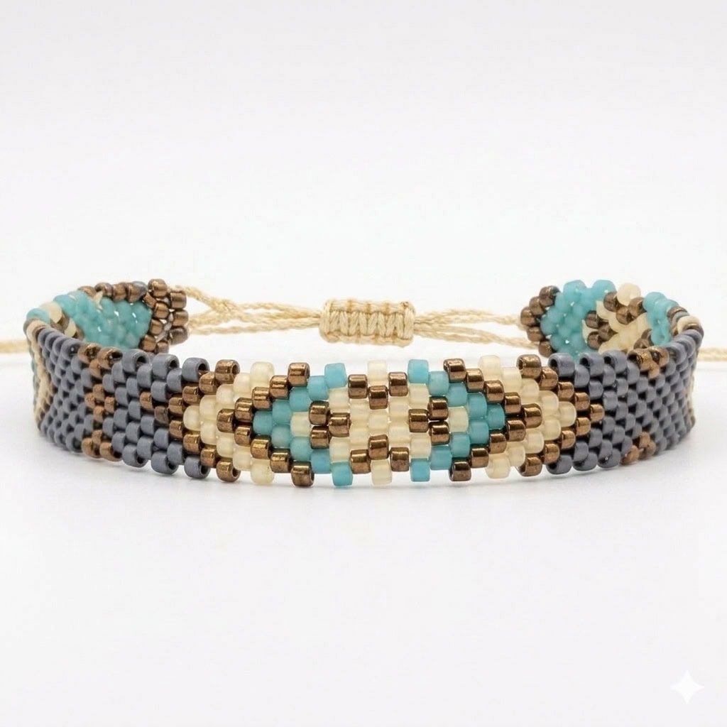 PULSERA TÉCNICA LADRILLO