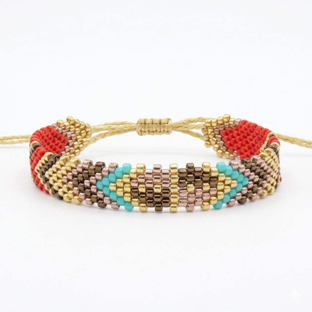 PULSERA TÉCNICA LADRILLO