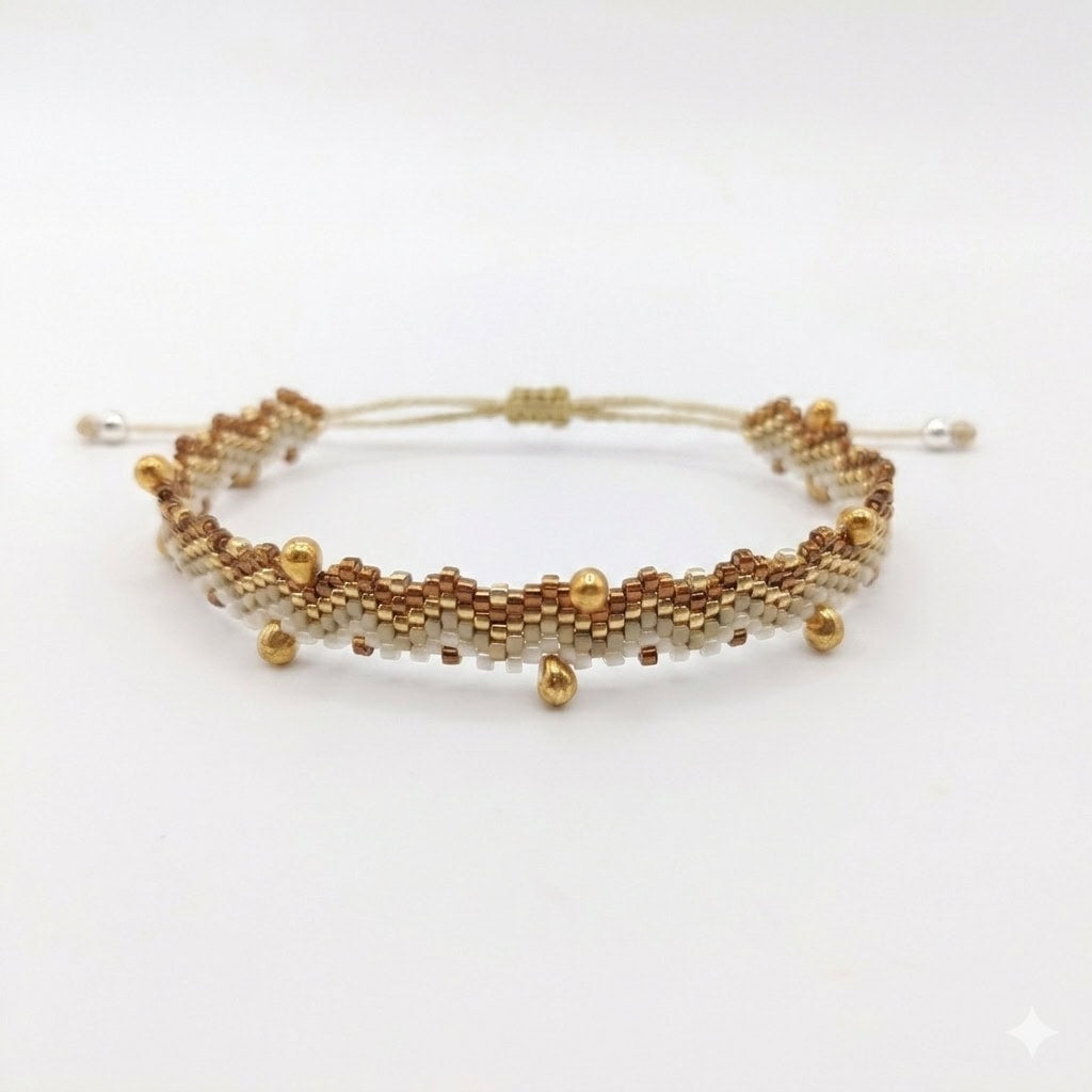 PULSERA TÉCNICA LADRILLO